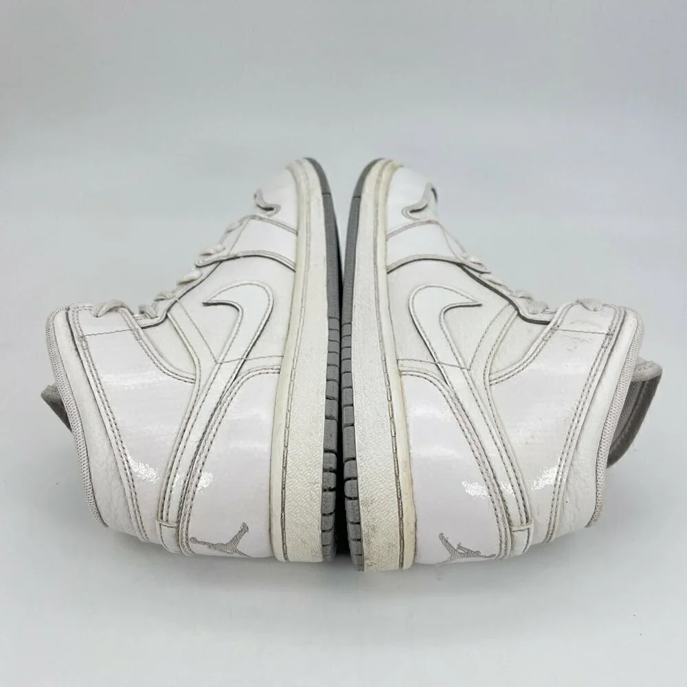 Nike Jordan 1 Phat White Wolf Grey Youth Sneaker Shoes 364772 102 Size 3 Y
